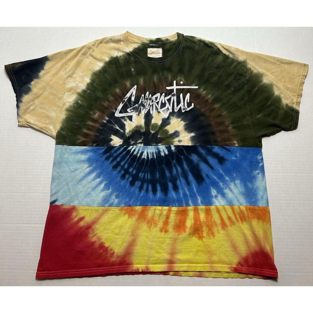 Gnarcotic Tie Dye T-Shirt Mens Size XL Street Addict